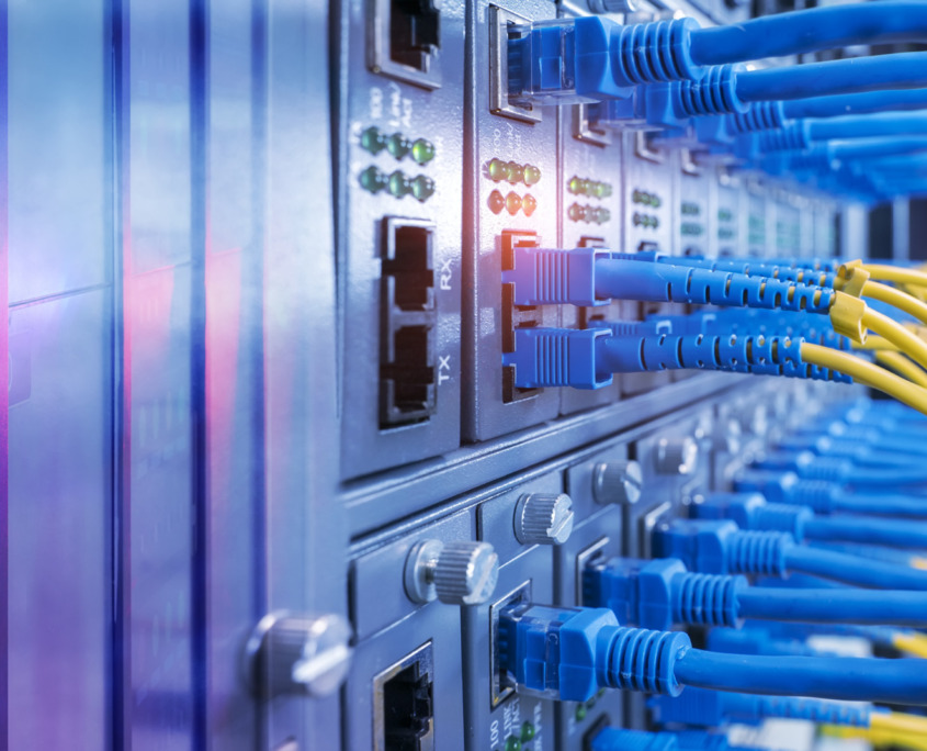 Fiber Optic cables and UTP Network cables